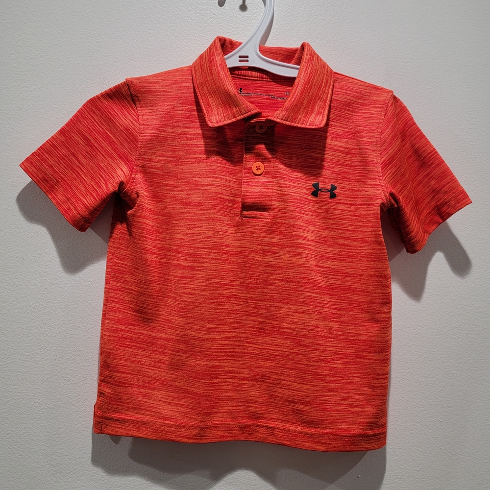 Under Armour Kids Orange Shirt Size 2T